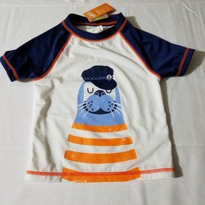 Crazy 8 3T Rash Guard NWT